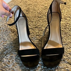 A New Day Black Block Heels size 8.5